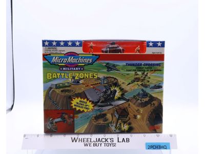 Thunder Crossing Micro Machines Battle Zones 1997 Galoob NEW MISB SEALED