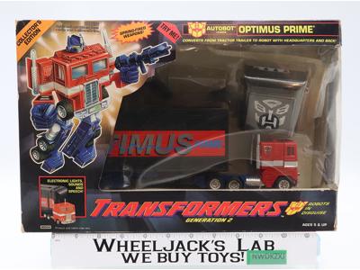 Optimus Prime W/Box 100% Complete G2 Transformers 1994 Hasbro Vintage Figure