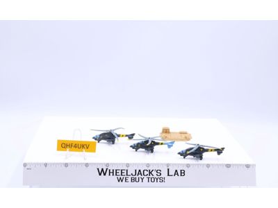 Attack Helicopters 100% Complete Mega Force 1989 Kenner Action Figure Vehicles