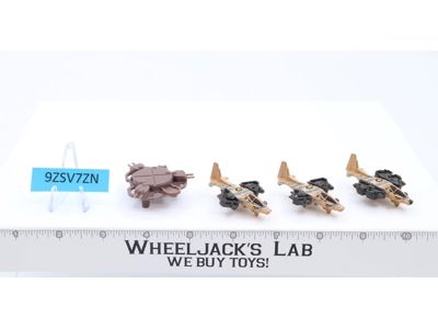 Hover Jets 100% Complete Mega Force 1989 Kenner Action Figure Vehicles
