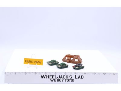 Battle Tanks 100% Complete Mega Force 1989 Kenner Action Figure Vehicles