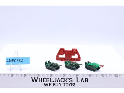Anti-Aircraft Tanks 100% Complete Mega Force 1989 Kenner Action Figure Vehicles