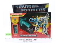 Brainstorm W/Box & Insert 100% Complete 1987 G1 Transformers Hasbro Vintage