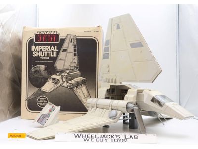 Imperial Shuttle 100% Complete W/Box Star Wars ROTJ 1984 Kenner Vintage Vehicle
