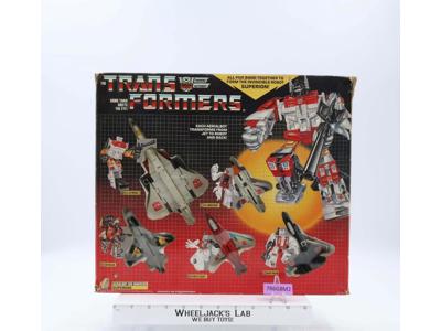 Superion 100% Complete W/Original Box 1986 Vintage G1 Transformers