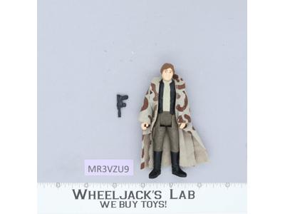 Han Solo Trench Coat 100% Complete Star Wars ROTJ 1983 Vintage Kenner NO REPRO