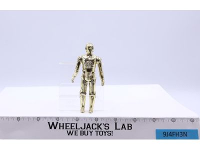 C-3PO DARK GOLD Complete Star Wars 1977 Kenner Vintage Action Figure NO REPRO