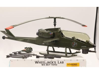 Dragonfly Assault Copter 100% Complete G.I. Joe 1983 Hasbro Vintage Vehicle
