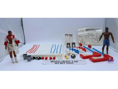 Muhammad Ali's Boxing Ring 100% Complete 1976 Mego Action Figure Playset