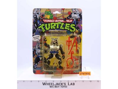 Chrome Dome Teenage Mutant Ninja Turtles TMNT 1991 Playmates NEW MOSC SEALED