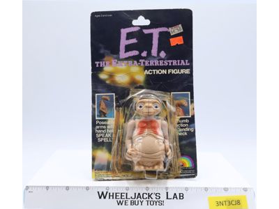 E.T. Extending Neck The Extra-Terrestrial 1982 LJN Action Figure NEW SEALED