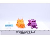 Mini Ghost Traps ORANGE & PURPLE 100% Complete 1987 Real Ghostbusters Vintage