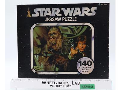 Han & Chewbacca Star Wars 1977 Kenner 140 Piece 14x18 Jigsaw Puzzle NEW SEALED