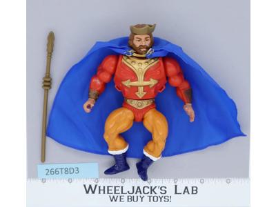 King Randor 100% Complete He-Man Masters of the Universe MOTU Mattel 1987 Figure