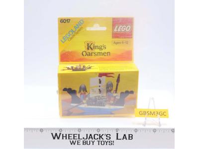 #6017 Knight's Oarsmen 100% Complete Lego 1987 Lion Knights Castle Legoland
