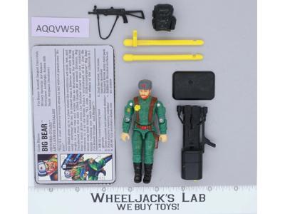 Big Bear V1 100% Complete G.I. Joe 1992 Hasbro Vintage Action Figure