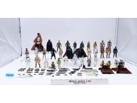 Lot of 34 Modern Star Wars 1990-2000s Hasbro Action Figures + Accessories