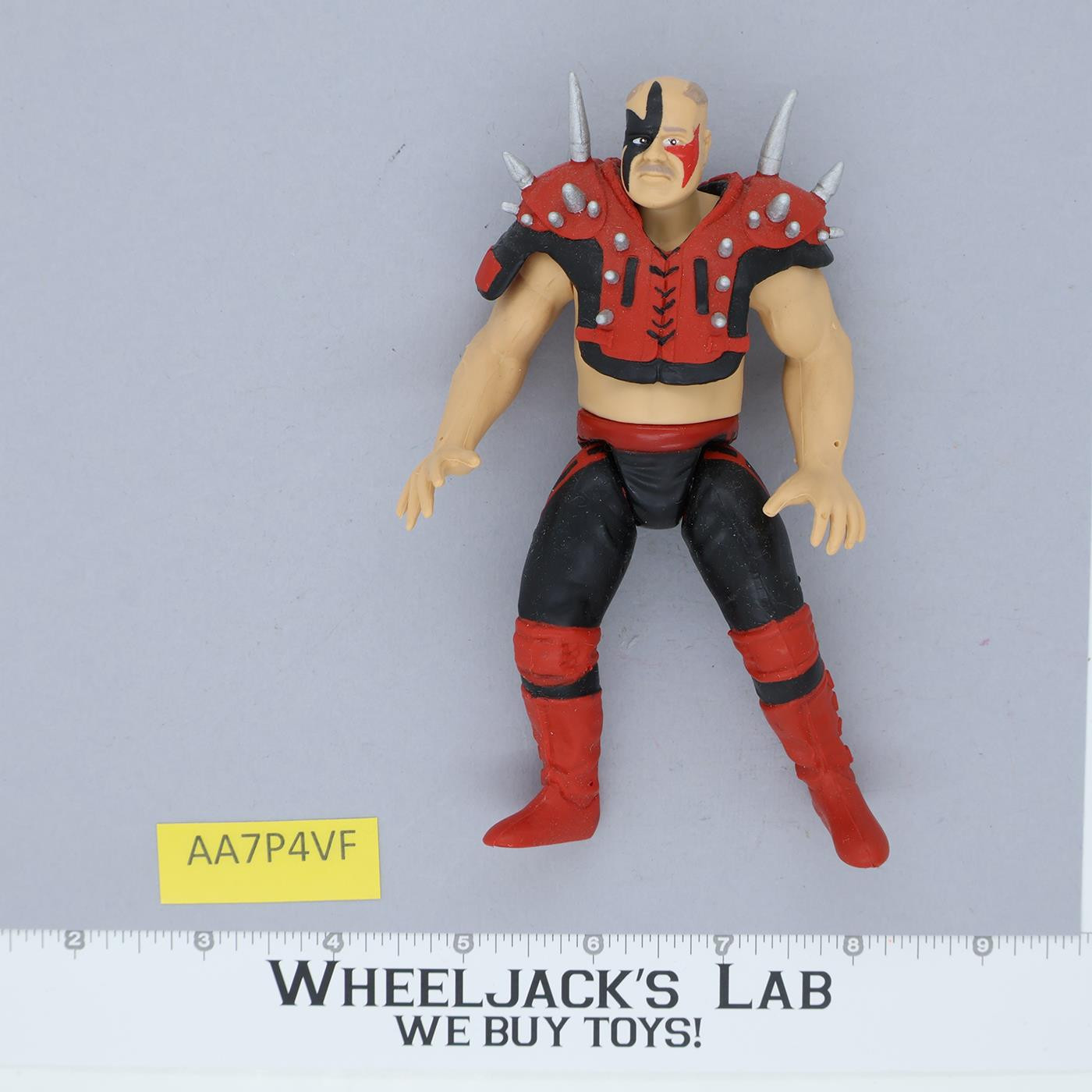 Hawk Road Warriors WWF Wrestling 1997 Jakks Pacific Vintage Action Figure