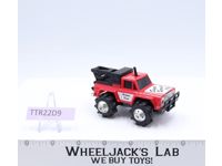 Tow Truck Rough Riders 4x4 1982 Tri-Ex Red LJN Toys LIGHT WORKS