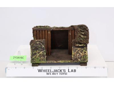 Shelter Shack Barricade Bunker Wood Elastolin Toy Soldier WWI Germany Diorama