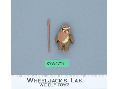 Wicket Ewok 100% Complete TAIWAN Star Wars ROTJ 1984 Kenner Figure NO REPRO