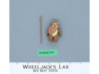 Wicket Ewok 100% Complete TAIWAN Star Wars ROTJ 1984 Kenner Figure NO REPRO