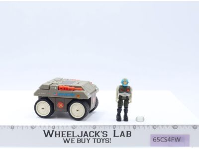 Laser RAT W/Capt. Vic 100% Complete Starcom 1986 Coleco Action Figure Vehicle