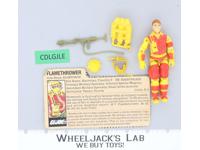 Blowtorch V1 100% Complete G.I. Joe 1984 Hasbro Vintage Action Figure