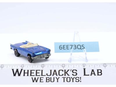 Classic '57 T-Bird Blue 1968 Hot Wheels Mattel Vintage Redline RL