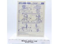 Destro's Despoiler 1988 ORIGINAL Instructions/ Blueprints G.I. Joe Action Figure