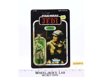 Princess Leia Combat Poncho 77 Back-A Star Wars ROTJ 1983 Kenner Figure NEW MOSC