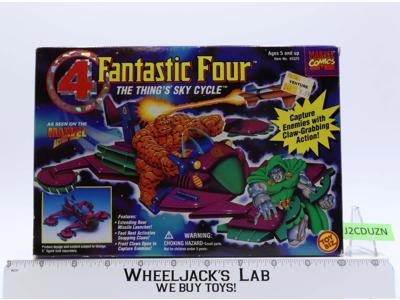 The Thing's Sky Cycle Complete Fantastic Four 1995 ToyBiz Action Figure Vehicle