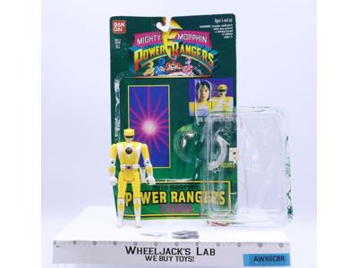 Auto Morphin Trini Yellow Ranger Mighty Morphin Power Rangers Bandai NEW MOC