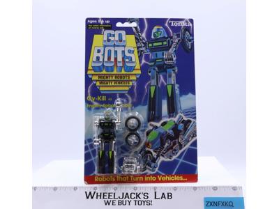 Cy-Kill Enemy Robot Leader Car Gobots 1985 Tonka Action Figure NEW MOSC SEALED