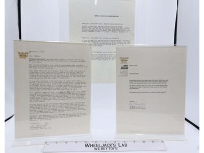 WWF Mat Monitor Program Service Official Letterhead Feb March 1992 Limited RARE