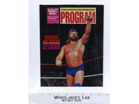 WWF Lineup Sheet Orlando 12/10/90 1990 Program Magazine 186 Hacksaw Jim Duggan