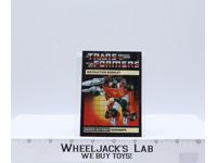 Sideswipe Action Figure Instructions Manual Booklet 1984 G1 Transformers