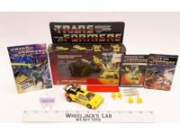 Sunstreaker w/ BOX 100% Complete Vintage Hasbro G1 Transformers 1984 Figure