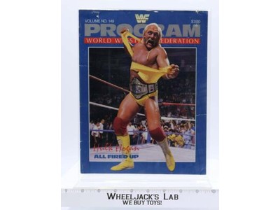 WWF Program Vol. 149 Hulk Hogan Magazine Catalog Vintage 1987