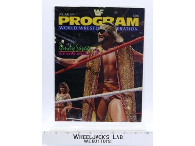 WWF Program Vol. 157 Randy Savage Magazine Catalog Vintage 1988