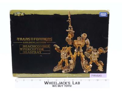 Beachcomber Perceptor Seaspray Transformers Golden Lagoon Takara NEW MIB