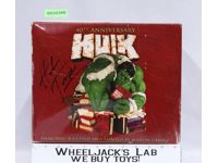The Incredible Hulk 40th Anniversary AUTOGRAPHED 2003 Dynamic Forces 8" Statue