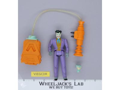 Joker w/ Laughing Gas Spray,100% Complete Batman The Animated Series 1992 Kenner