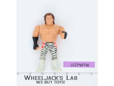 Brutus the Barber Beefcake Zebra Pants WWF Wrestling Series 3 1991
