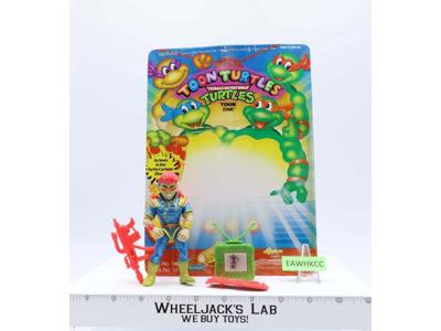Toon Zak 100% Complete W/Card TMNT 1993 Playmates Action Figure