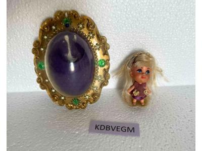 Lucky Locket Lilac Liddle Kiddles Mattel 1966 Vintage Action Figure