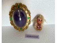 Lucky Locket Lilac Liddle Kiddles Mattel 1966 Vintage Action Figure