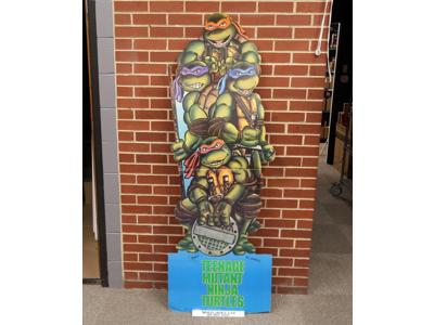 69" Cardboard Movie Display Teenage Mutant Ninja Turtles TMNT