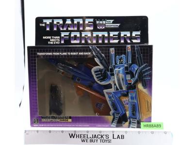 Dirge 100% Complete W/ NICE BOX & FIGURE 1985 Vintage Hasbro G1 Transformers