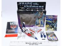 Starscream 100% Complete W/BOX 1984 G1 Transformers Hasbro Action Figure
